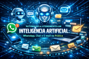 Automação de Atendimento com Inteligência Artificial: WhatsApp, Chat e E-mail na Prática